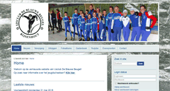 Desktop Screenshot of ijsclubdeblauwebeugel.nl